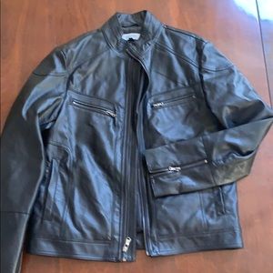Leather jacket